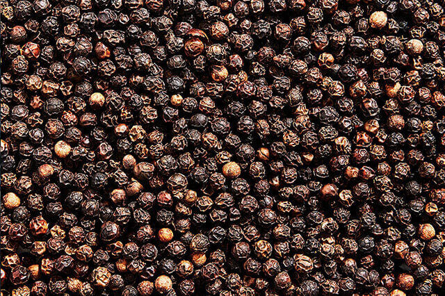 black pepper from india